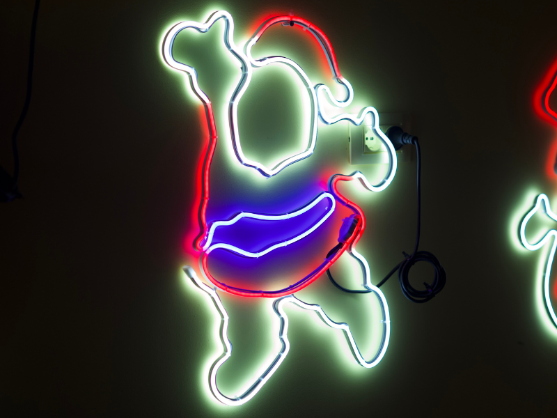 STELLE FIGURE LUMINOSE E PUNTALI PER ALBERO