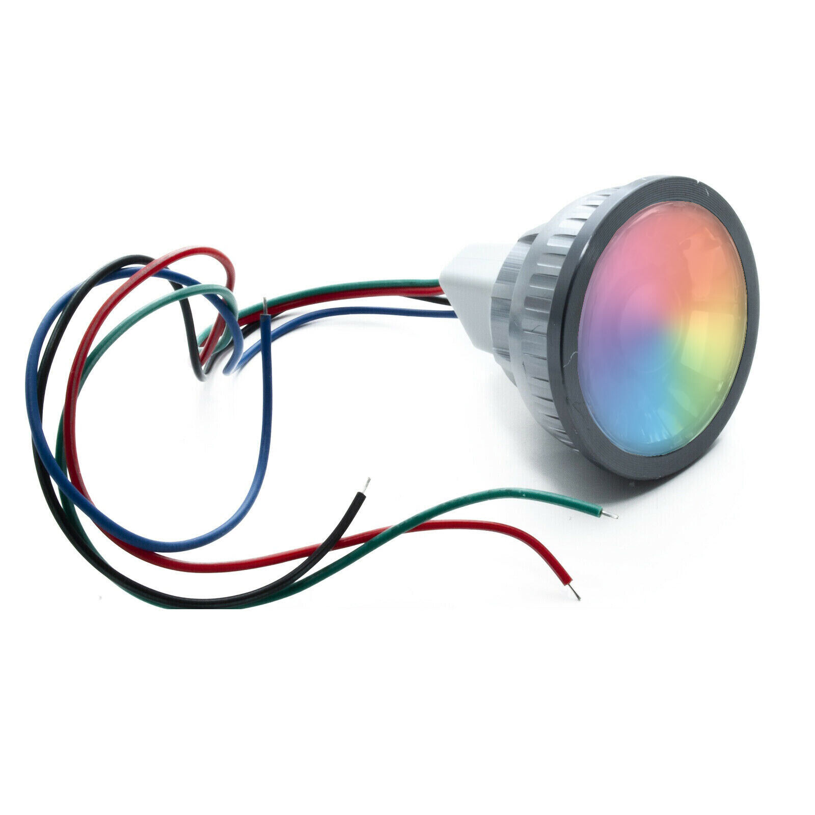 Faretto Led 8w Rgb 24v Ad Incasso Con Cromoterapia Regolabile Spot Sincronizzabile Os Rgb 8w Specificheproiettore Rgb Da Incasso