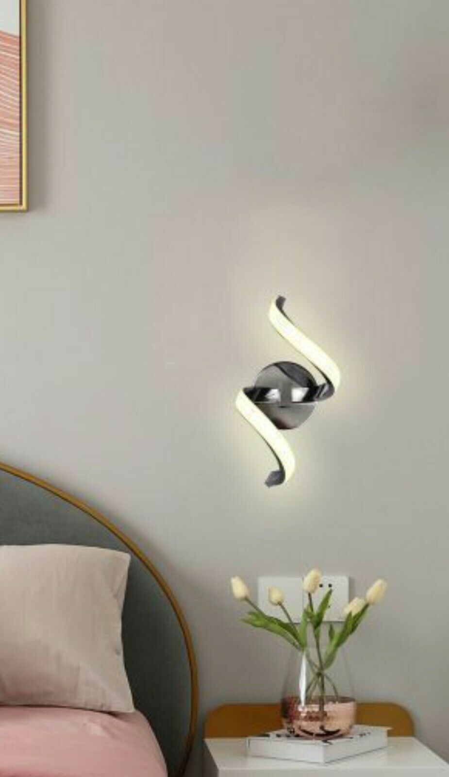 Applique Moderno Lampada da Parete a Muro per Illuminazione da Interno IP20  9W - - APPLIQUE