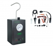 Rilevatore fughe fumo auto EVAP 8 L min Tester perdite sistema diagnosi JBM 54524 professionale per tutte marche incluso accessori confezione originale spedizione Italia UE