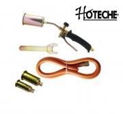 Cannello Bruciatore a Gas per Guaina Asfalto Tettoie con  Accessori Tubo Becchi