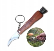Coltello per funghi tartufi Coltellino a serramanico tascabile con spazzola