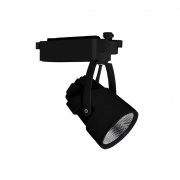 Faretto led a binario 30w bifase nero 4000k