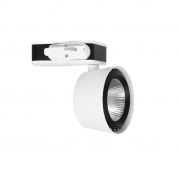 Faretto led binario bianco 45w trifase luce calda 3000k