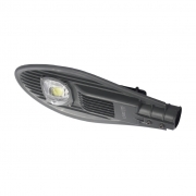 Lampione con armatura stradale a led cob da 50w a luce fredda 6500K