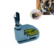 Bloccadisco Blocca disco Allarme con sirena Lucchetto per moto e bici antifurto