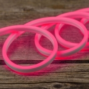 Striscia Led con Effetto Neon IP65 Esterno 12V Flessibile Tagliabile Luce Rossa