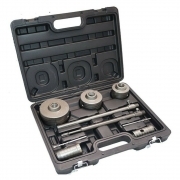 Carotatrici da trapano per forare muro fresa carotatrice con valigia 9 pezzi