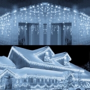 Tenda 92 maxiled reflex 8mm mt3xh0,7 cavo bianco e luce bianca fissa e int ip44