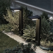Lampione luce a led con pannello a ricarica solare e picchetto alto da 41 cm luce Bianca fredda 6500K