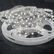 STRISCIA LED SMD CURVABILE STRIP 60 LED PIEGHEVOLE A S DA 5 MT 12V LUCE BIANCA FREDDA 6500K