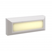 Faretto segnapasso da Esterno Lampada Bianca a led CCT per Parete Impermeabile IP65 6W in Plastica