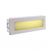 FARETTO LED SEGNAPASSO CCT 6W LUCE CALDA FREDDA NATURALE INCASSO ESTERNO 490LM BIANCO