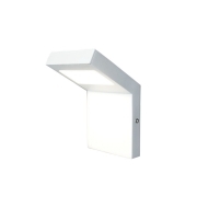 APPLIQUE LED DA ESTERNO IP54 10W LUCE NATURALE 4000KÂ° - ILLUMINAZIONE MODERNA DESIGN IN ALLUMINIO COLORE BIANCO