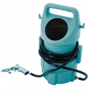 Sabbiatrice ad Aria Compressa 22 Kg con Serbatoio, 4 Ugelli Intercambiabili e Tubo 4,5m â Per Rimozione Ruggine Vernici e Pulizia Professionale Metallo Legno Pietra