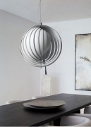 Lampadario a sospensione moderno in ferro Bianco da soffitto con attacco E27