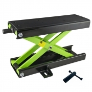 CAVALLETTO ALZAMOTO CRIC SOLLEVATORE PER MOTO FINO A 500 KG ALZATA MASSIMA 40 CM