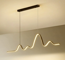 Lampadario plafoniera a sospensione con illuminazione a led 