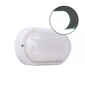 APPLIQUE LAMPADA LED DA PARETE CON SENSORE 9W LUCE FREDDA 65