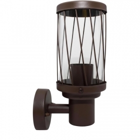Applique da Esterno Ruggine LED Vintage IP54 E27  Lanterna a
