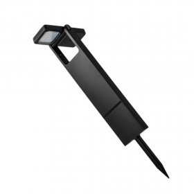 Faretto Solare da Giardino LED 200LM con Picchetto, Luce Reg