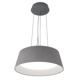 Lampadario LED a sospensione moderno grigio 36W con tecnolog